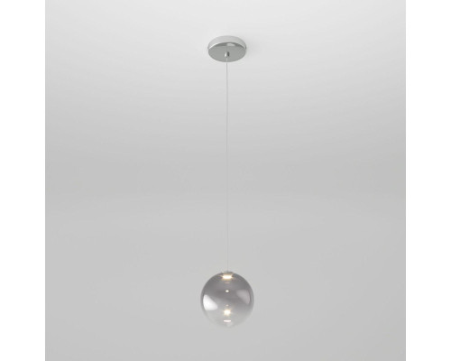 Подвесной светодиодный светильник Eurosvet Wonder 50232/1 Led дымчатый
