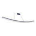 Подвесной светодиодный светильник Mizi'en Slim MZ31505-1200A-blue