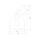 Бра TK Lighting 4019 Bari Graphite