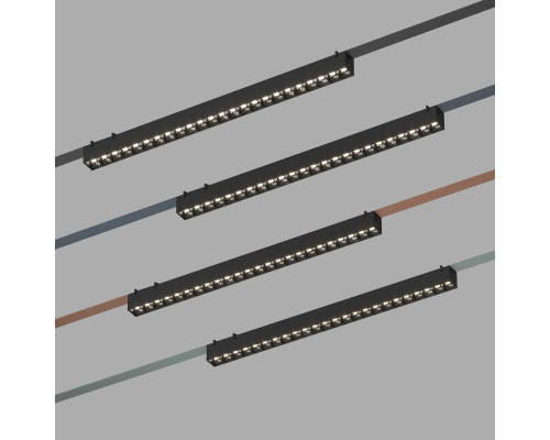 Трековый светильник Denkirs Belty Grill DK5672-BK