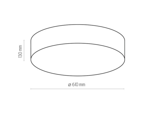 Потолочный светильник TK Lighting 1581 Rondo White