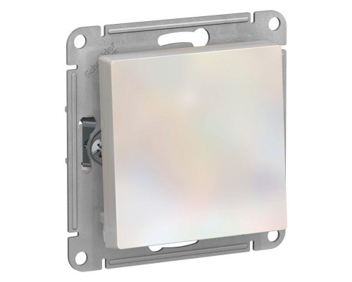 Переключатель одноклавишный перекрестный Systeme Electric AtlasDesign 10A 250V жемчужный ATN000471 Переключатель одноклавишный перекрестный Systeme Electric AtlasDesign 10A 250V жемчужный ATN000471
