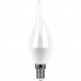 Лампа светодиодная Feron E14 7W 2700K Свеча на ветру Матовая LB-97 25760