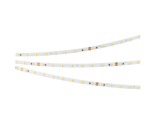 Светодиодная лента Arlight 5W/m 80LED/m 2835SMD теплый белый 5M RT-A80-5mm 24V Warm3500 037798