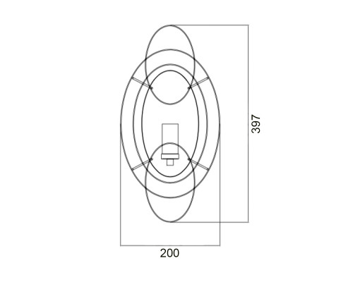 Бра Vele Luce Electra VL6146W01