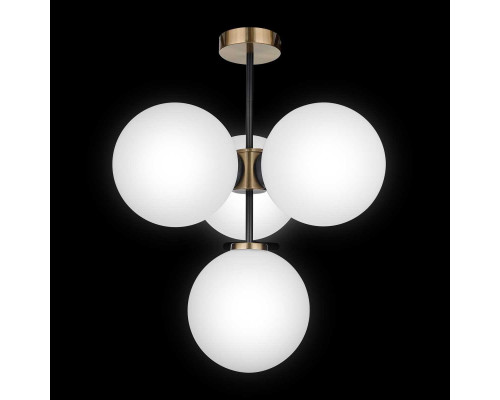 Потолочная люстра 33 ИДЕИ CHN800S.04.17ABL.ASB-S32WH