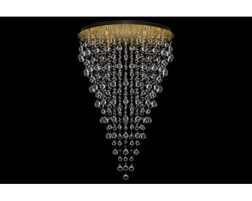 Каскадная люстра Arti Lampadari Flusso H 1.4.80.615 G Каскадная люстра Arti Lampadari Flusso H 1.4.80.615 G
