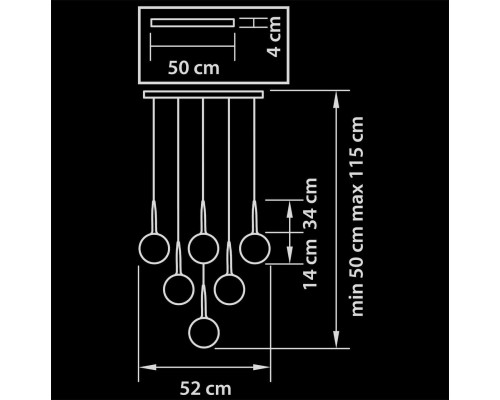 Подвесная люстра Lightstar Simple Light 803100