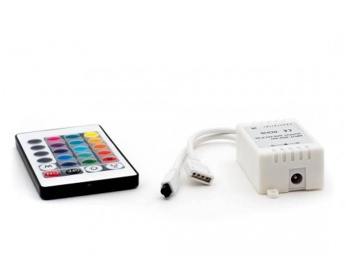 Контроллер RGB для светодиодной ленты SWG IR-RGB-24-6A 000932 Контроллер RGB для светодиодной ленты SWG IR-RGB-24-6A 000932