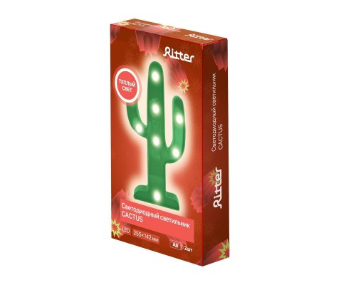 Светодиодная фигура Ritter Cactus 29271 5