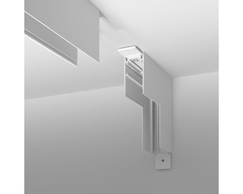 Коннектор угловой для накладного шинопровода Elektrostandard Slim Magnetic 85091/00 a061238 Коннектор угловой для накладного шинопровода Elektrostandard Slim Magnetic 85091/00 a061238