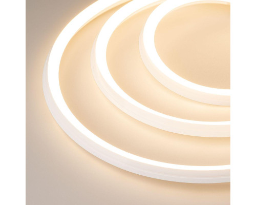 Гибкий неон Arlight 7,2W/m 168LED/m 2835SMD теплый белый 5M Moonlight-3D-A168-15x15mm 24V Warm3000 038603 Гибкий неон Arlight 7,2W/m 168LED/m 2835SMD теплый белый 5M Moonlight-3D-A168-15x15mm 24V Warm3000 038603