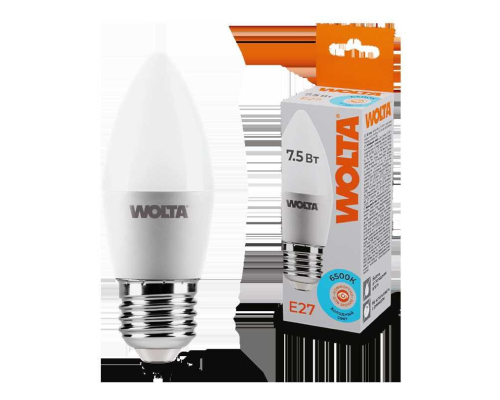Светодиодная лампа WOLTA 25WC7.5E27 Светодиодная лампа WOLTA 25WC7.5E27