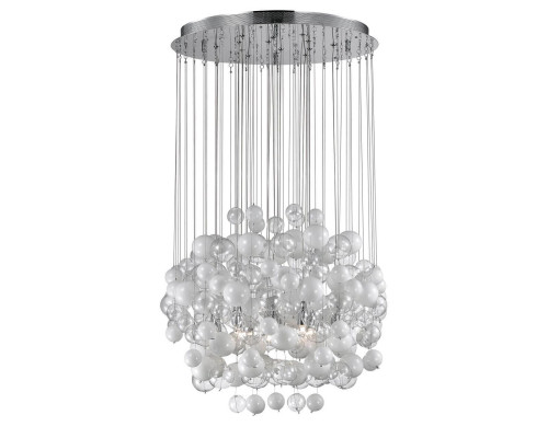 Подвесная люстра Ideal Lux Bollicine SP14 Bianco 087924 Подвесная люстра Ideal Lux Bollicine SP14 Bianco 087924