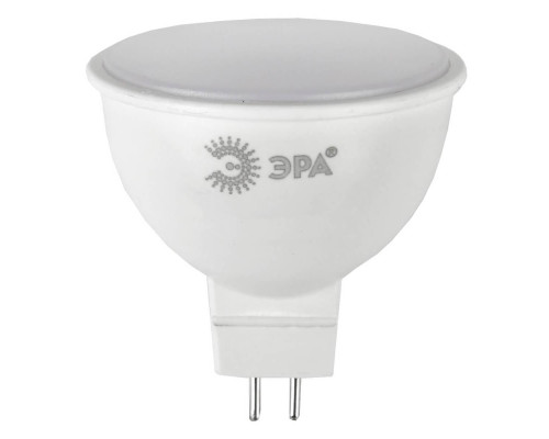 Лампа светодиодная ЭРА GU5.3 12W 2700K матовая LED MR16-12W-827-GU5.3 Б0040887 Лампа светодиодная ЭРА GU5.3 12W 2700K матовая LED MR16-12W-827-GU5.3 Б0040887