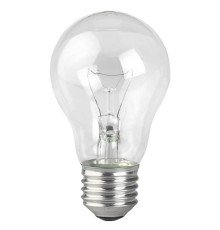 Лампа накаливания ЭРА E27 60W 2700K прозрачная A50 60-230-E27 (гофра) Б0039118