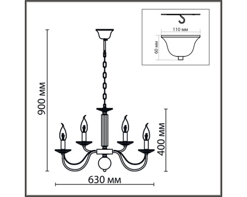 Подвесная люстра Lumion Classi Incanto 8033/10 Подвесная люстра Lumion Classi Incanto 8033/10