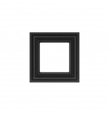 Рамка 1-постовая Liregus Retro черный матовый 29-243
