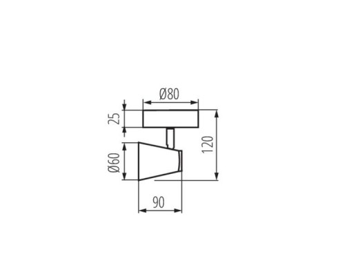 Спот Kanlux ENALI EL-1O W 28760