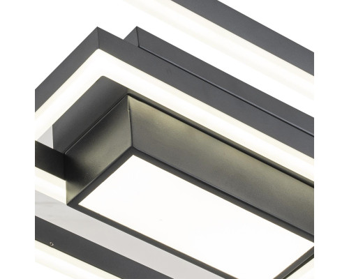 Потолочная светодиодная люстра Escada Twins 10242/3LED Black Потолочная светодиодная люстра Escada Twins 10242/3LED Black