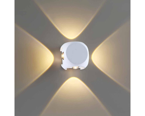 Уличный настенный светодиодный светильник Odeon Light Hightech Miko 4221/8WL Уличный настенный светодиодный светильник Odeon Light Hightech Miko 4221/8WL