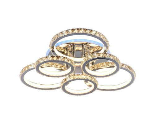 Потолочная светодиодная люстра Profit Light 8052/3+3 CHR