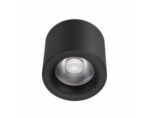 Потолочный светодиодный светильник iLedex Metrica 113-12W-D100-4000K-24DG-BK