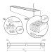 Линейный светодиодный светильник Kanlux AL-MHAS-NW-MAT-W-NT 36453