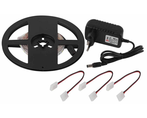 Светодиодная лента ЭРА 4,8W/m 60LED/m 2835SMD холодный белый 5M 2835kit-4,8-60-12-IP20-6500-5m Б0043061 Светодиодная лента ЭРА 4,8W/m 60LED/m 2835SMD холодный белый 5M 2835kit-4,8-60-12-IP20-6500-5m Б0043061