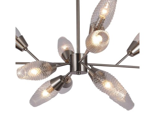 Потолочная люстра Escada Desire 10165/12PL Nickel Потолочная люстра Escada Desire 10165/12PL Nickel