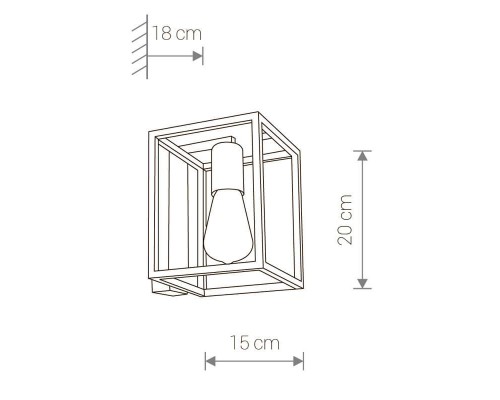 Бра Nowodvorski Crate 9046