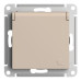 Розетка 2К+З Systeme Electric AtlasDesign 16A 250V со шторками и крышкой песочный ATN001246