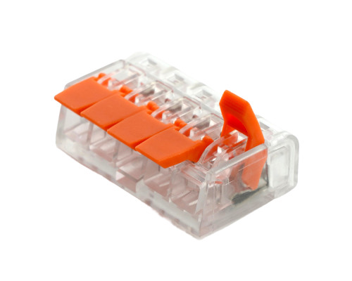 Универсальная компактная клемма 5-проводная STEKKER, LD221-415