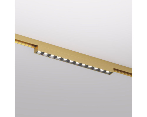 Трековый светодиодный светильник Denkirs Shine Grill DK5771-SB Трековый светодиодный светильник Denkirs Shine Grill DK5771-SB