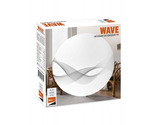 Настенно-потолочный светодиодный светильник Jazzway PPB Wave 5024649 Настенно-потолочный светодиодный светильник Jazzway PPB Wave 5024649
