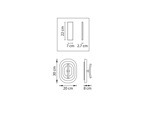 Бра Erica Lightstar 609641