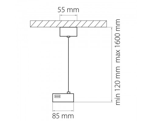 Питание подвесное Lightstar Barra 502199