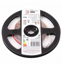 Светодиодная лента ЭРА 4,8W/m 60LED/m 2835SMD теплый белый 5M LS2835-60LED-IP20-WW-eco-5m Б0035587