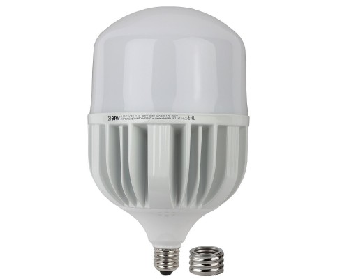 Лампа светодиодная сверхмощная ЭРА E27/E40 150W 6500K матовая LED POWER T160-150W-6500-E27/E40 Б0049106