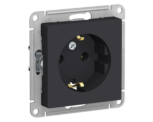 Розетка 2К+З Systeme Electric AtlasDesign 16A 250V карбон ATN001043 Розетка 2К+З Systeme Electric AtlasDesign 16A 250V карбон ATN001043
