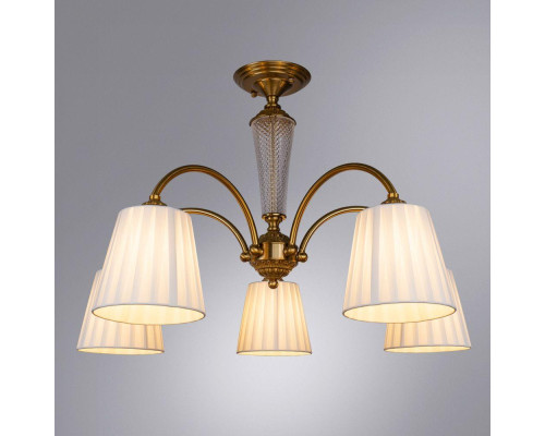 Потолочная люстра Arte Lamp Gracie A7301PL-5PB Потолочная люстра Arte Lamp Gracie A7301PL-5PB