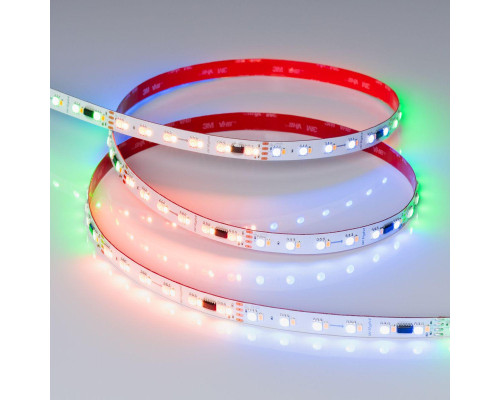 Светодиодная лента Arlight Бегущий огонь 6W/m 60Led/m 5060/2835SMD разноцветный/теплый белый 5M SPI-BA120-12mm 24V RGBW-Warm-PX6-BPT 040620 Светодиодная лента Arlight Бегущий огонь 6W/m 60Led/m 5060/2835SMD разноцветный/теплый белый 5M SPI-BA120-12mm 24V RGBW-Warm-PX6-BPT 040620
