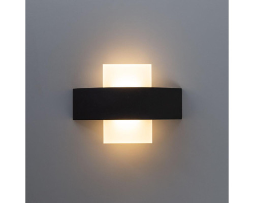 Уличный настенный светодиодный светильник Arte Lamp Croce A1444AP-1BK Уличный настенный светодиодный светильник Arte Lamp Croce A1444AP-1BK