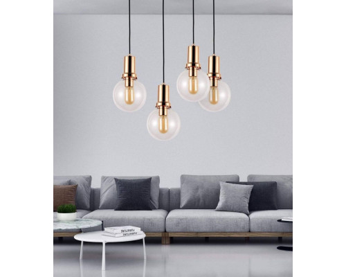 Подвесной светильник Lumina Deco Dorito LDP 1212-150 TR+GD Подвесной светильник Lumina Deco Dorito LDP 1212-150 TR+GD