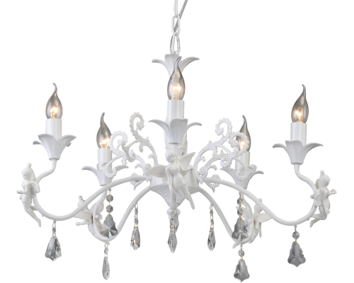 Подвесная люстра Arte Lamp Angelina A5349LM-5WH Подвесная люстра Arte Lamp Angelina A5349LM-5WH