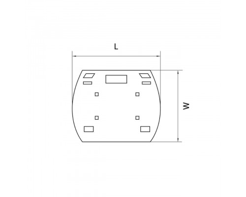 Заглушка Lightstar Barra 504167