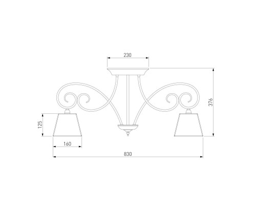 Подвесная люстра Bogates 303/8