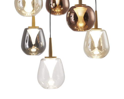 Подвесная светодиодная люстра Mantra Andromeda 8933+8PL