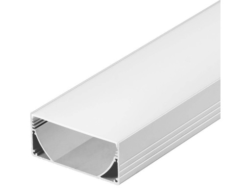 Профиль с рассеивателем Arlight ALU-POWER-W80N-2000 ANOD+FROST 019097 Профиль с рассеивателем Arlight ALU-POWER-W80N-2000 ANOD+FROST 019097