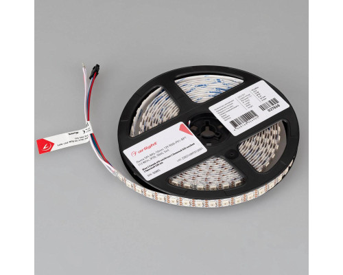 Светодиодная лента Arlight 13W/m 96LED/m 5060SMD разноцветный 5М SPI-B96-10mm 12V 037868 Светодиодная лента Arlight 13W/m 96LED/m 5060SMD разноцветный 5М SPI-B96-10mm 12V 037868